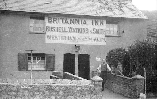 The Britannia Inn in 1890