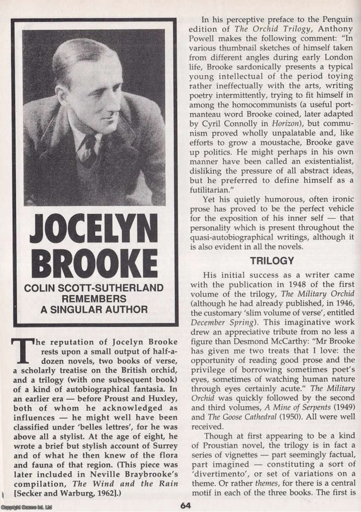 Jocelyn Brooke