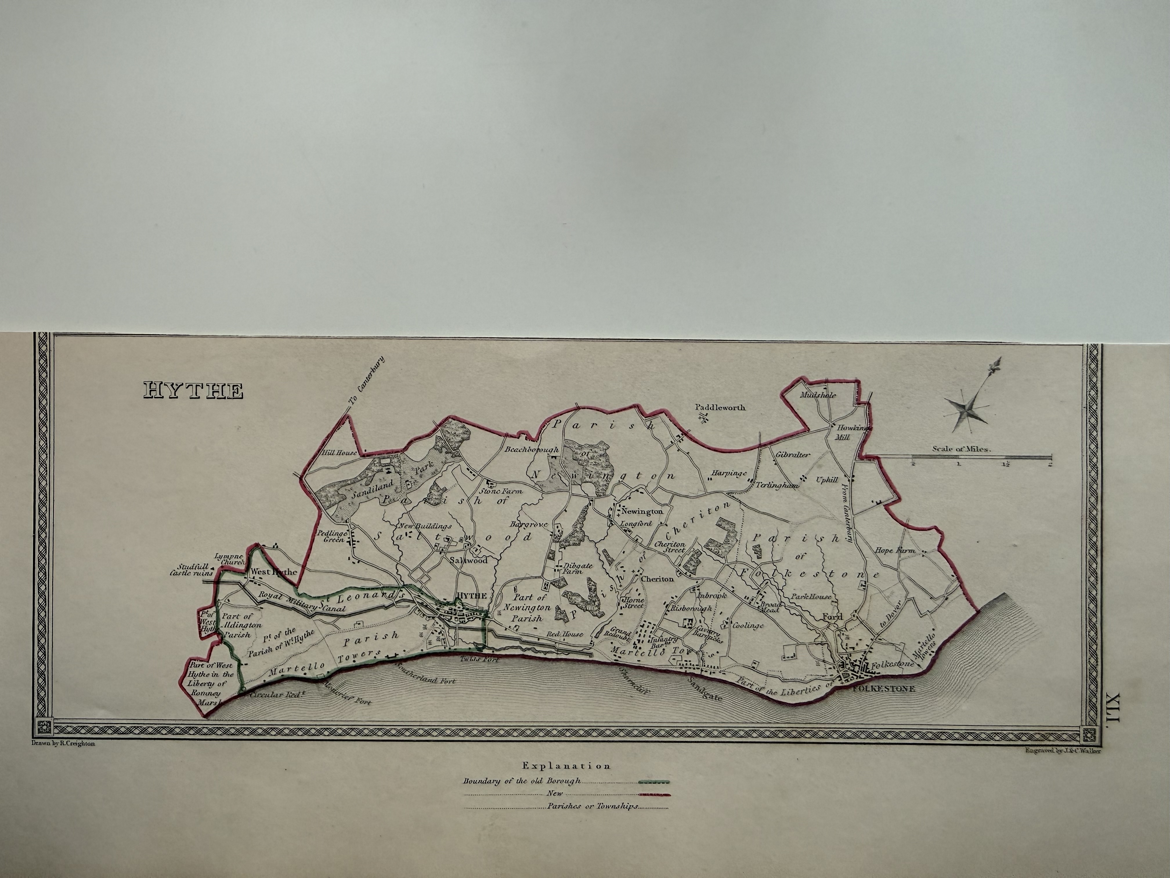 Hythe Borough Boundary (c.1835)