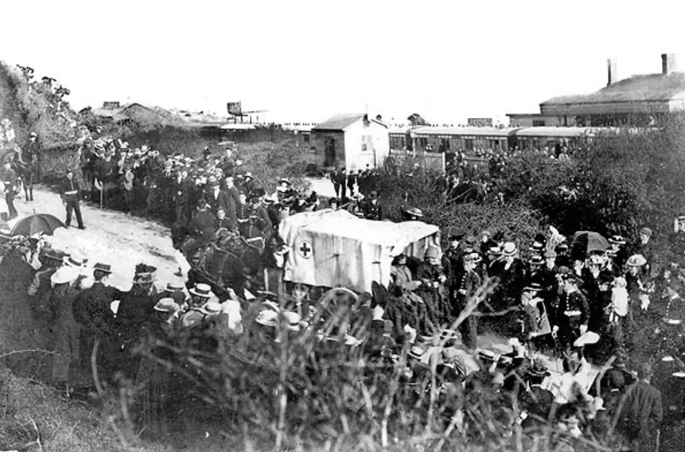Walking Wounded April 1900 Hospital Hill
